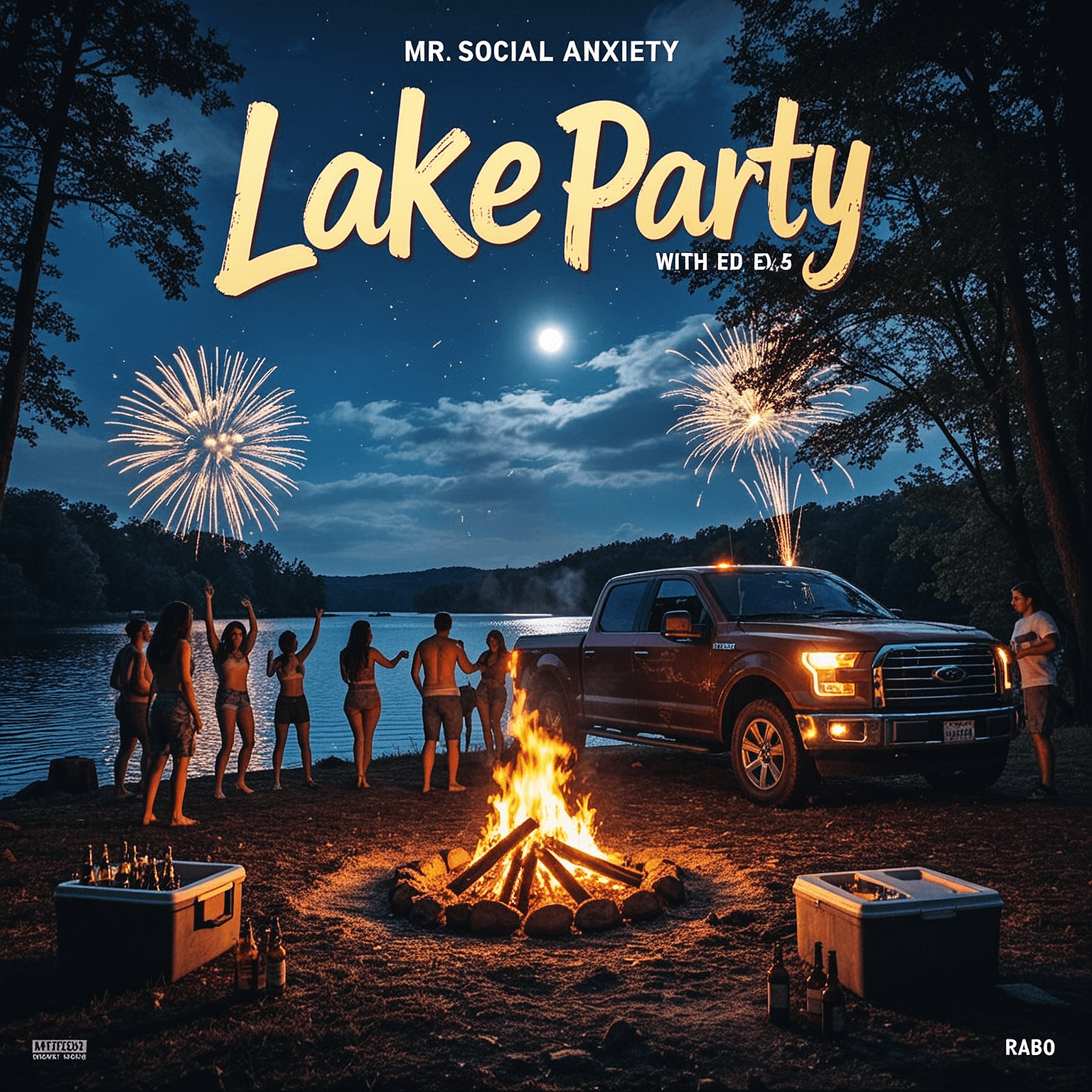 Lake party